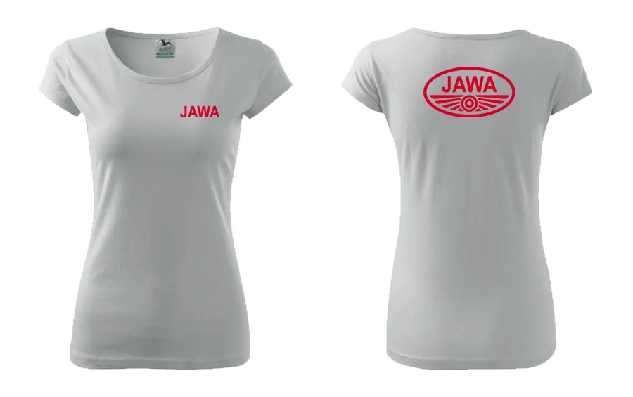 Dámské triko s motivem Jawa 06