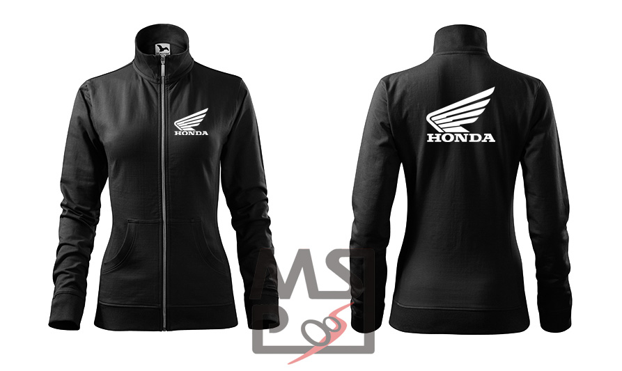Dámská mikina s motivem Honda zipová 09