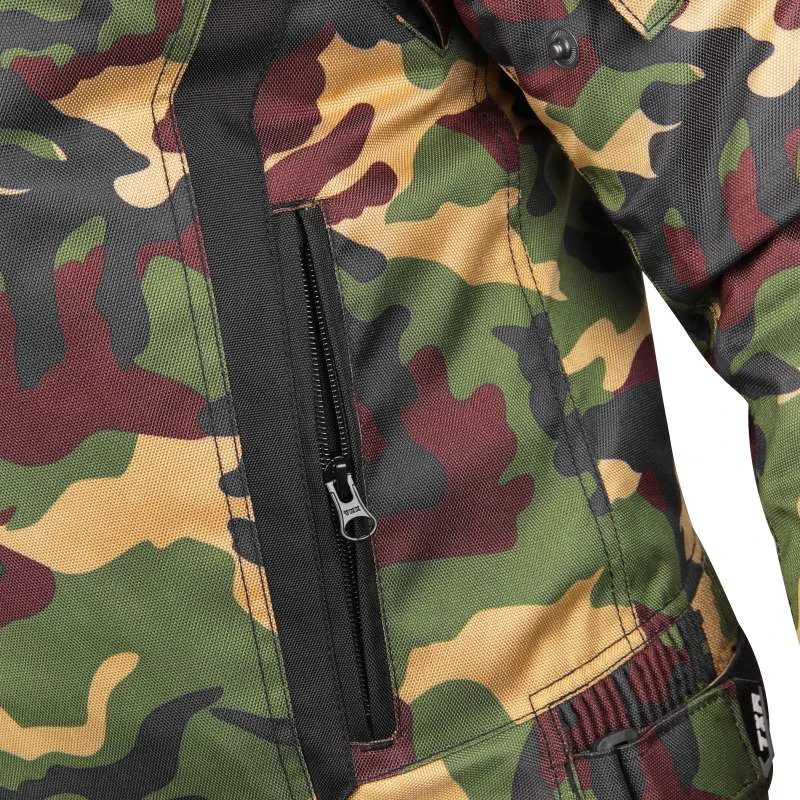 TXR Bunda na motorku Gunner Camo zelená XXL