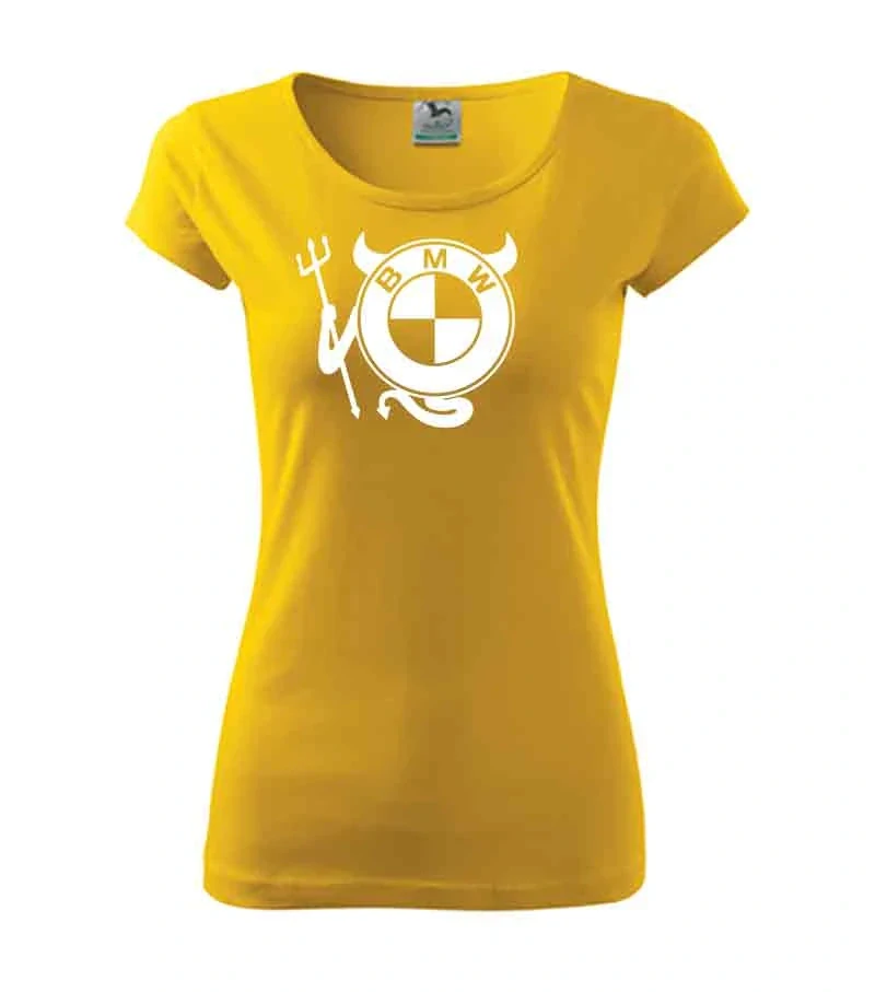 Dámské triko s motivem BMW devil