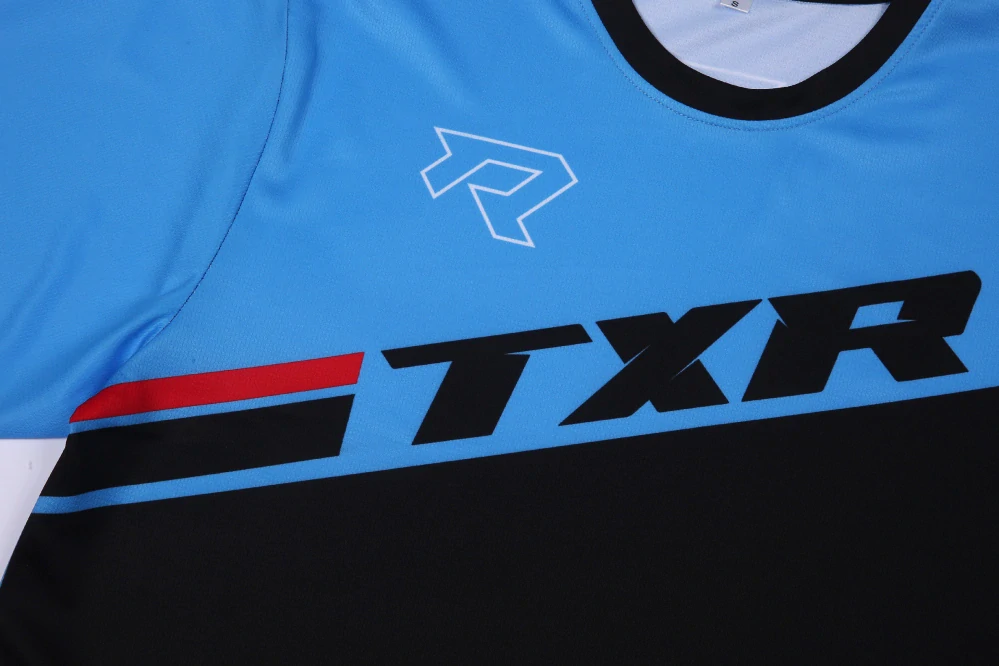 TXR Motokrosový dres Vortex černo-modrý 3XL