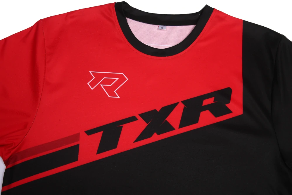 TXR Motokrosový dres Vortex černo-červený 3XL