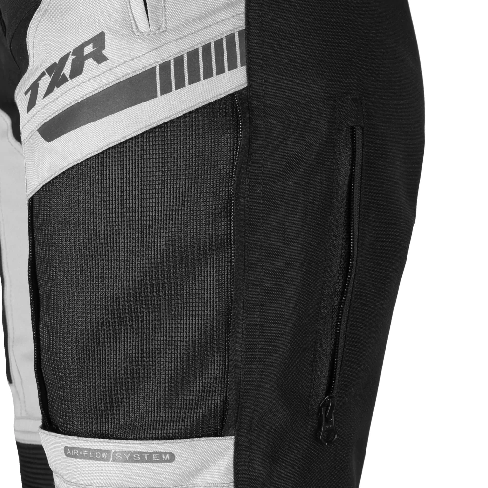 TXR Kalhoty na motorku Expedition černo-šedé 4XL