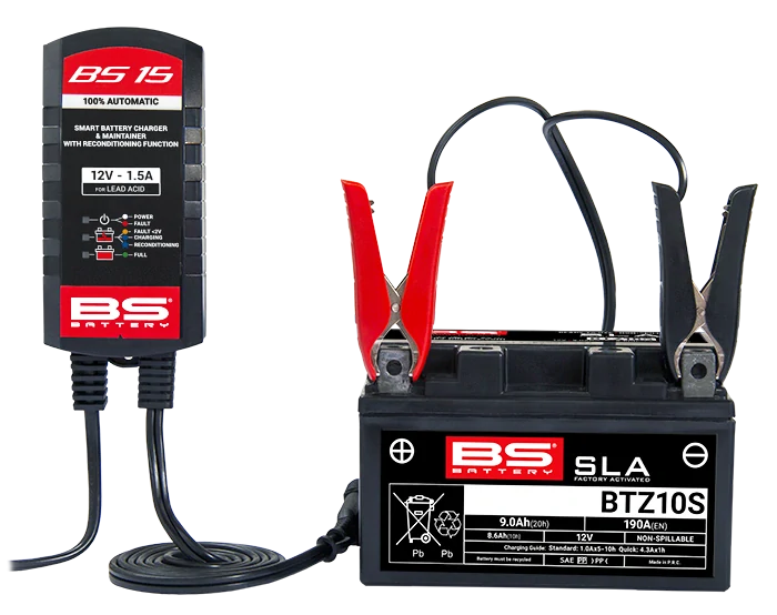 BS-BATTERY Nabíječka akumulátorů SMART BS15 12V 1500mA