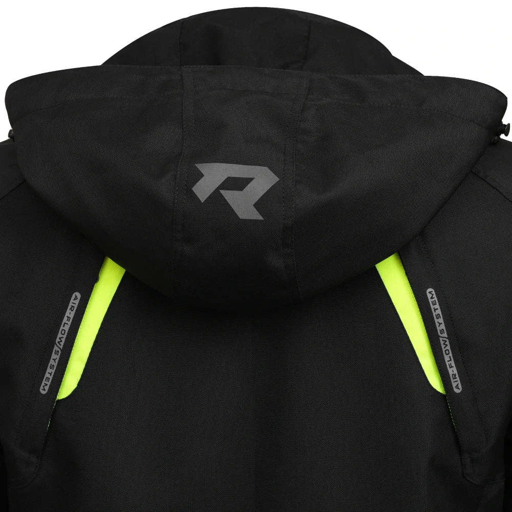 TXR Bunda na motorku Striker černo-fluo-žlutá L