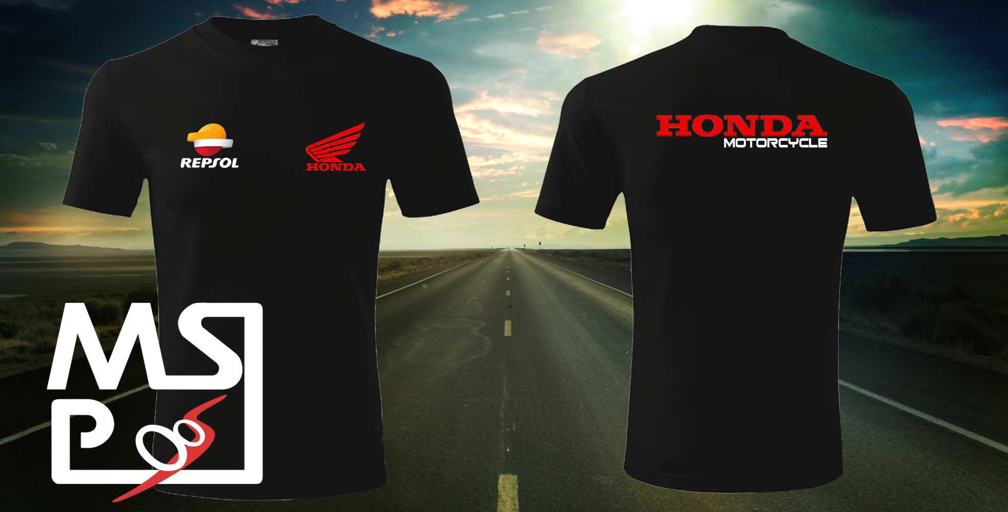 MSP Triko s motivem Honda Repsol