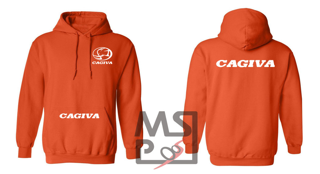 Mikina s motivem Cagiva 04