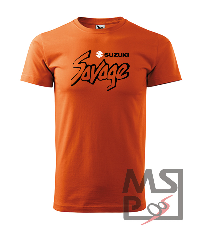 MSP Pánské triko s motivem Suzuki Savage