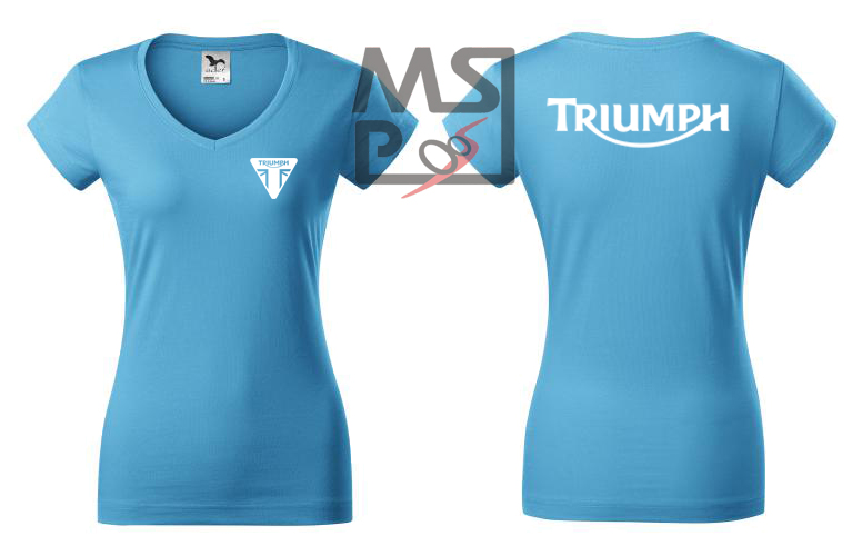 Dámské triko s motivem Triumph