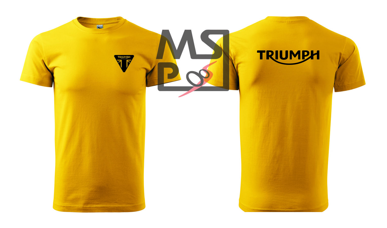 MSP Pánské triko s motivem Triumph 25