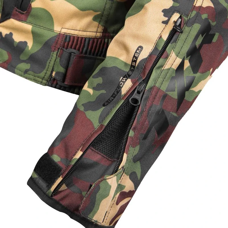 TXR Bunda na motorku Gunner Camo zelená XXL