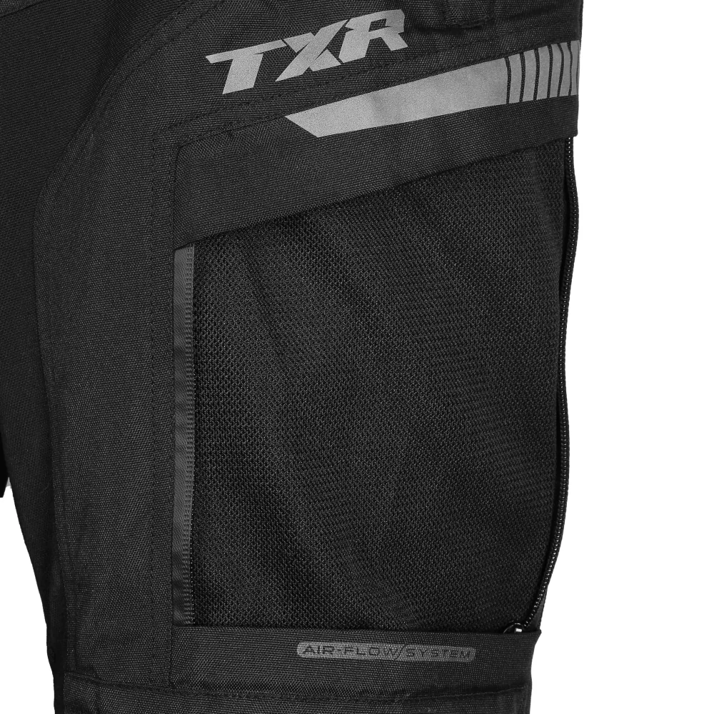 TXR Kalhoty na motorku Expedition černé XXL