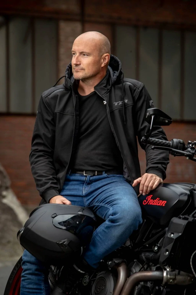 TXR Softshell bunda na motorku Drift L