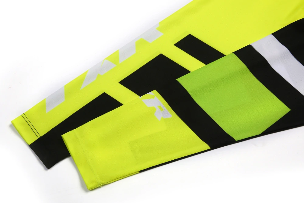 TXR Motokrosový dres Vortex černo-fluo žlutý XXL