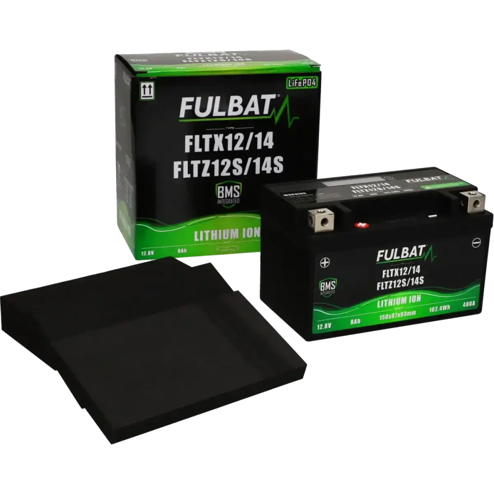 FULBAT FLTX12/14-FLTZ12S/14S 12V 8Ah 480A L+ LiFePO4 lithiová motobaterie