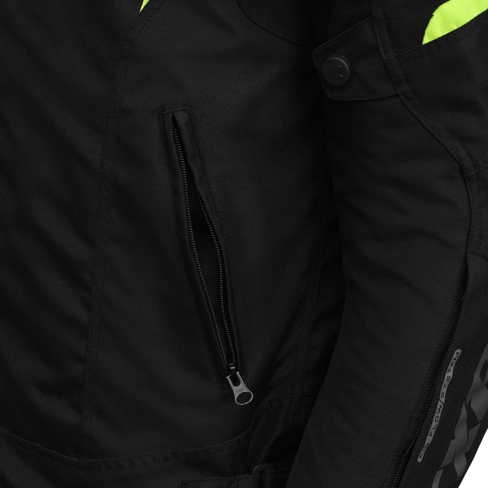 TXR Bunda na motorku Striker černo-fluo-žlutá XXL