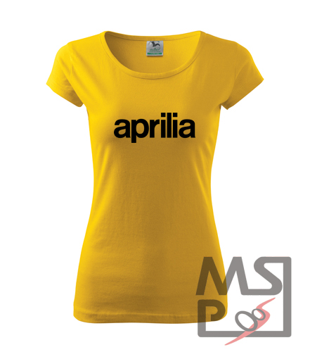 Dámské triko s motivem Aprilia