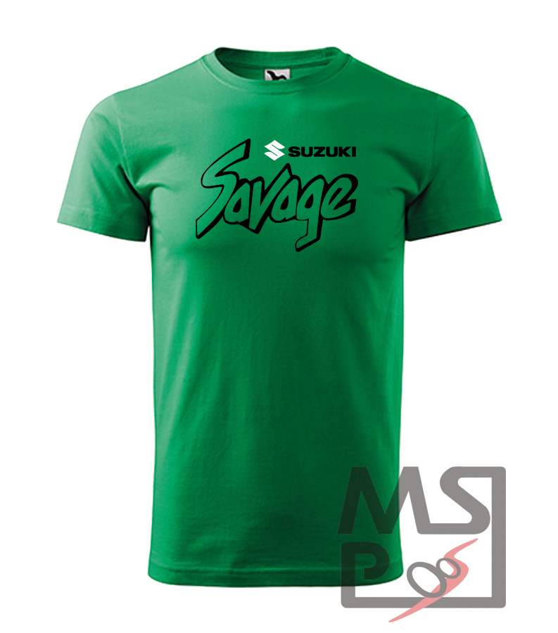 MSP Pánské triko s motivem Suzuki Savage