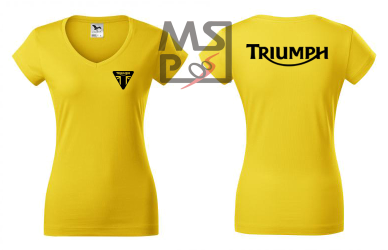 Dámské triko s motivem Triumph