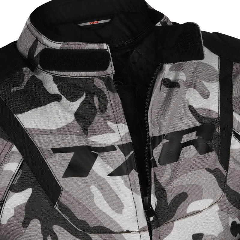 TXR Bunda na motorku Gunner Camo šedá XL