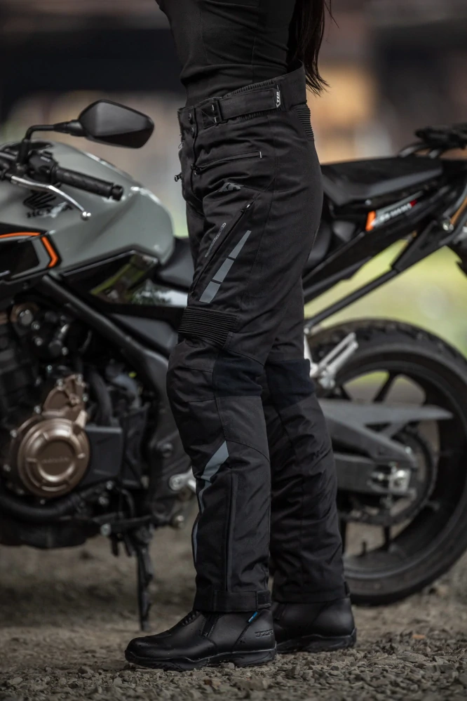 TXR Dámské kalhoty na motorku Rival černé 3XL