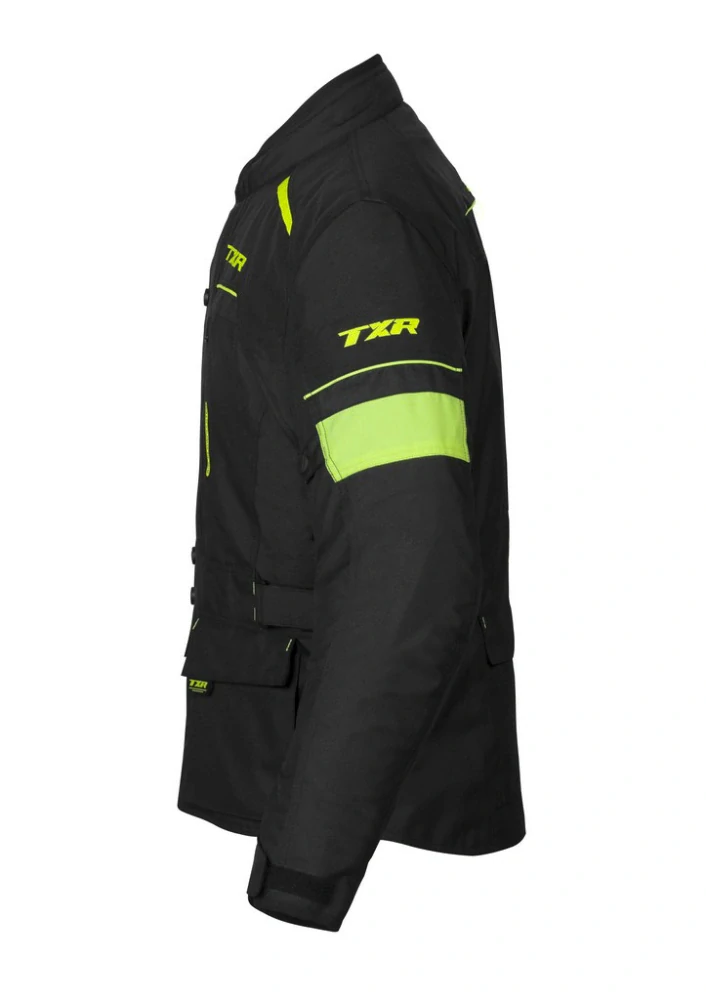TXR Bunda na motorku Visper černo-fluo žlutá M