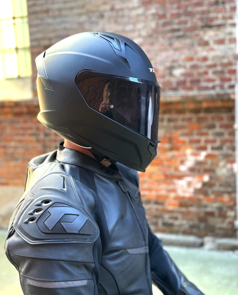 TXR Integrální helma na motorku Raptor černá matná XS