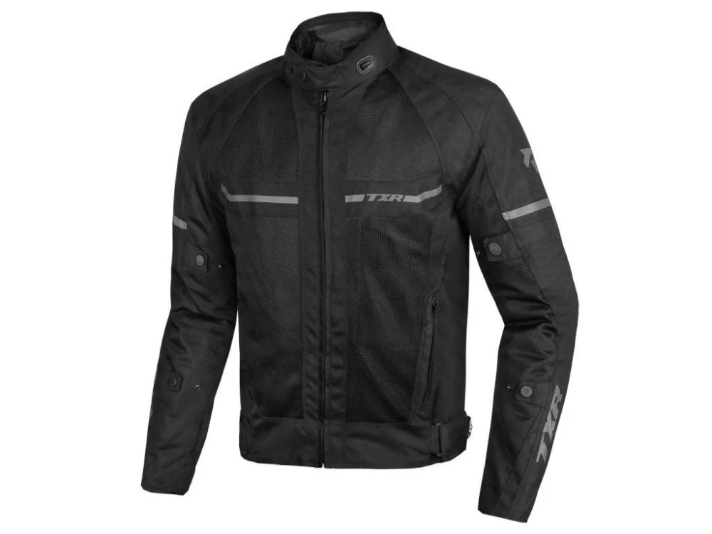 TXR Bunda na motorku Steward černo-šedá 3XL
