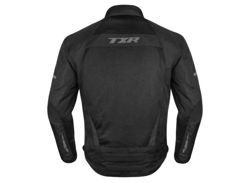 TXR Bunda na motorku Steward černo-šedá 4XL