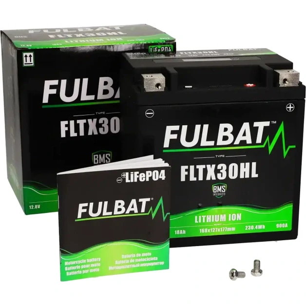 FULBAT FLTX30HL 12V 18Ah 900A P+ LiFePO4 lithiová motobaterie