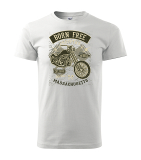 Pánské triko s moto motivem 264 Born Free Choppers
