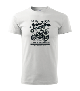 Pánské triko s moto motivem 277 Moto Racer Classic