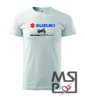 Pánské triko s moto motivem 258 Suzuki V-Strom