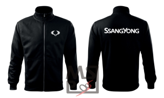 Pánská mikina s motivem SsangYong zipová