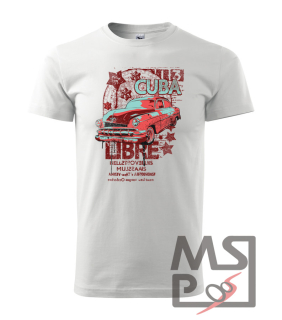 Pánské triko s motivem 083 Cuba