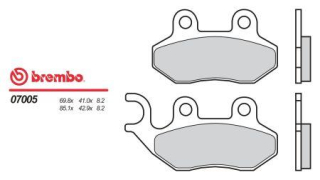 BREMBO brzdové destičky moto 07005