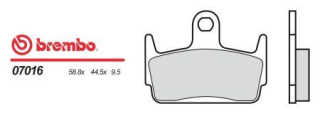 BREMBO brzdové destičky moto 07016
