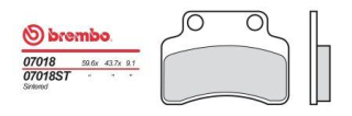 BREMBO brzdové destičky moto 07018