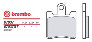 BREMBO brzdové destičky moto 07037