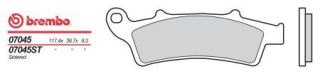 BREMBO brzdové destičky moto 07045