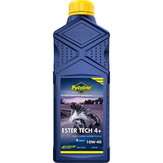 PUTOLINE Motorový olej Ester Tech 4T+ 10W40 1L Road/OFF-Road