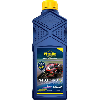 PUTOLINE Motorový olej N-Tech Pro R+ 10W40 4T 1L Road/OFF-Road