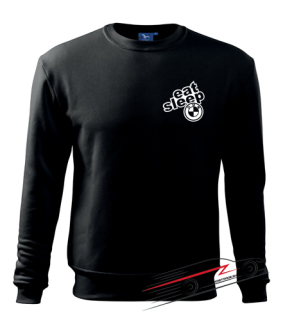 Pánská mikina s motivem eat sleep BMW