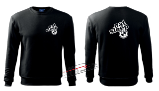 Pánská mikina s motivem eat sleep BMW 2