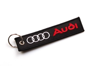 TXR Textilní klíčenka Audi
