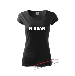 Dámské triko s motivem Nissan