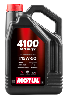 MOTUL Motorový olej 4100 SYN-nergy 15W50 5L