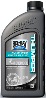 BEL-RAY Motorový olej THUMPER RACING SYNTHETIC ESTER BLEND 4T 10W40 1L