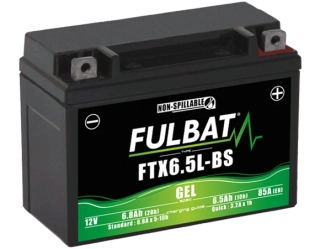 FULBAT FTX6.5L-BS 12V 6,5Ah 85A 139x66x102mm P+ GEL bezúdržbová motobaterie