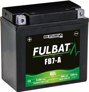FULBAT FB7-A 12V 8Ah 120A 135x75x133mm L+ GEL bezúdržbová motobaterie